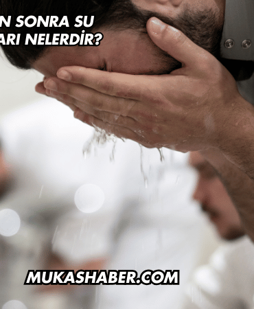 Abdest Aldıktan Sonra Su İçmenin Faydaları Nelerdir?