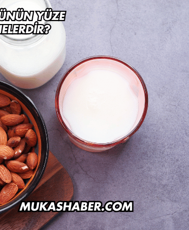 Acı Badem Sütünün Yüze Faydaları Nelerdir?