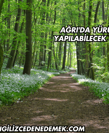 Ağrı'da Yürüyüş Yapılabilecek Yerler