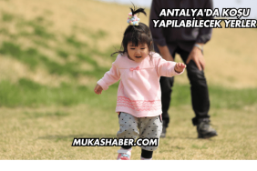 Antalya'da Koşu Yapılabilecek Yerler