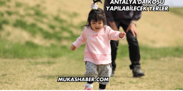 Antalya'da Koşu Yapılabilecek Yerler