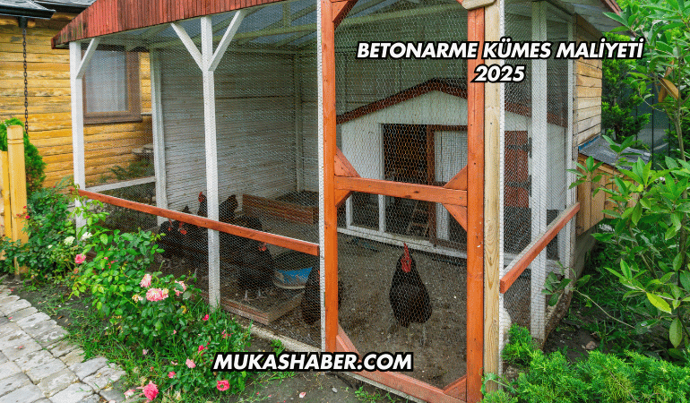 Betonarme Kümes Maliyeti 2025