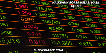 Halkbank Borsa Hesabı Nasıl Açılır?