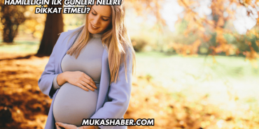 Hamileliğin İlk Günleri Nelere Dikkat Etmeli?