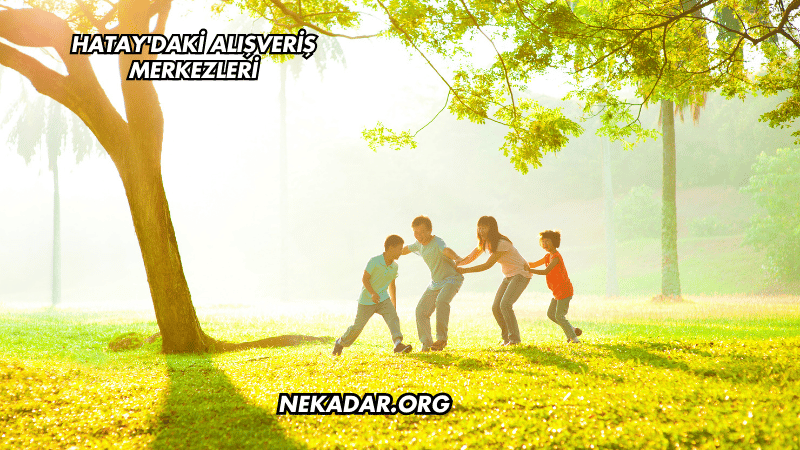 Hatay'daki Alışveriş Merkezleri
