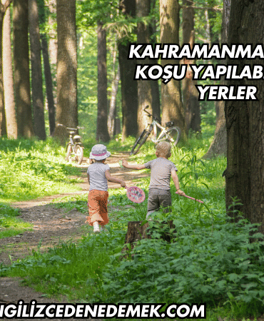 Kahramanmaraş'ta Koşu Yapılabilecek Yerler