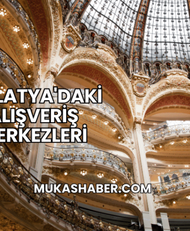 Malatya'daki Alışveriş Merkezleri