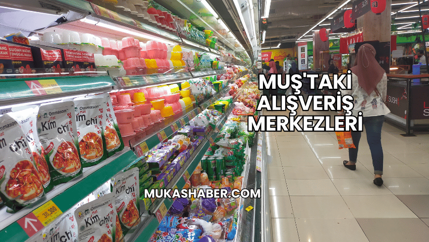 Muş'taki Alışveriş Merkezleri