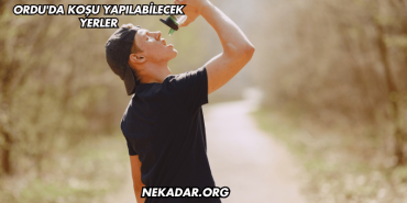 Ordu'da Koşu Yapılabilecek Yerler