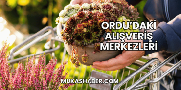 Ordu’daki Alışveriş Merkezleri