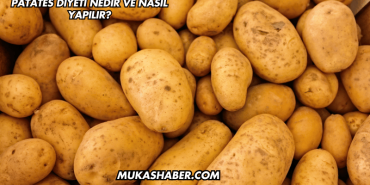 Patates Diyeti Nedir ve Nasıl Yapılır?