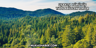 Uşak'ta Yürüyüş Yapılabilecek Yerler