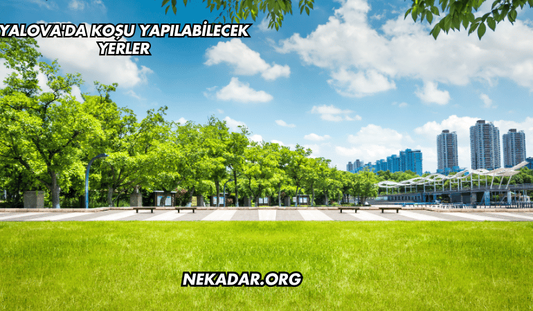 Yalova'da Koşu Yapılabilecek Yerler
