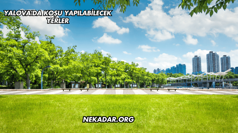 Yalova'da Koşu Yapılabilecek Yerler