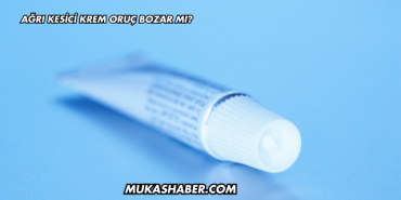 Ağrı Kesici Krem Oruç Bozar mı?
