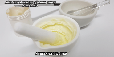 Ağrı Kesici Merhem Sürmek Orucu Bozar mı?