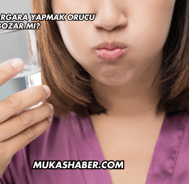 Ağzı Su ile Gargara Yapmak Orucu Bozar mı?