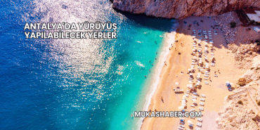 Antalya'da Yürüyüş Yapılabilecek Yerler