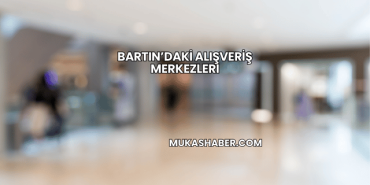 Bartın’daki Alışveriş Merkezleri