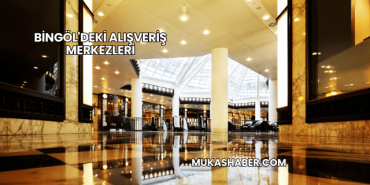 Bingöl'deki Alışveriş Merkezleri