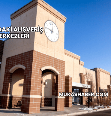 Bolu'daki Alışveriş Merkezleri