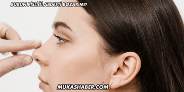 Burun Pisliği Abdesti Bozar mı?