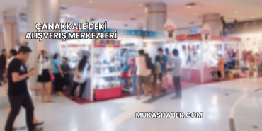 Çanakkale'deki Alışveriş Merkezleri