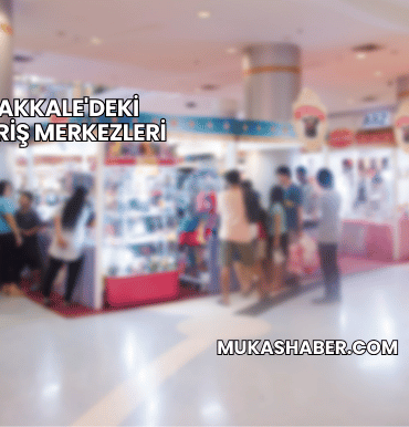 Çanakkale'deki Alışveriş Merkezleri