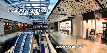 Erzurum'daki Alışveriş Merkezleri