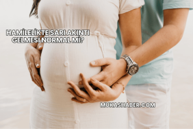 Hamilelikte Sarı Akıntı Gelmesi Normal mi?