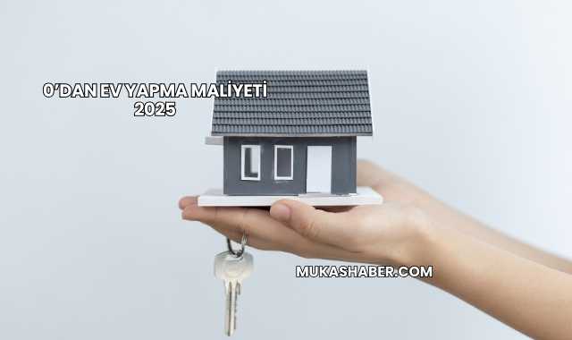 0’dan Ev Yapma Maliyeti 2025