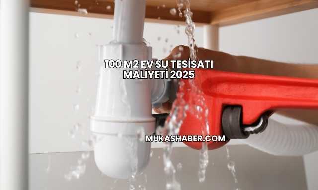 100 M2 Ev Su Tesisatı Maliyeti 2025