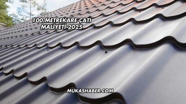 100 Metrekare Çatı Maliyeti 2025