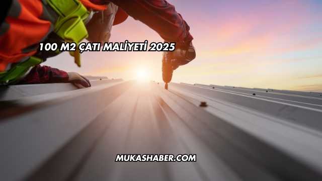 100 m2 Çatı Maliyeti 2025