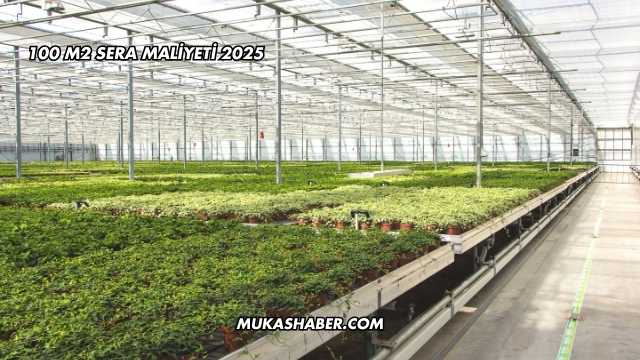 100 m2 Sera Maliyeti 2025