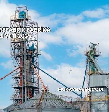 1000 m2 Prefabrik Fabrika Maliyeti 2025