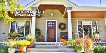 2 Katlı Ev Maliyeti Hesaplama 2025