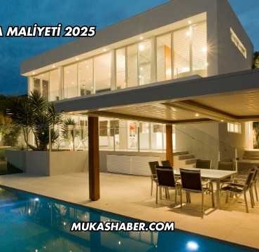 2 Katlı Villa Maliyeti 2025