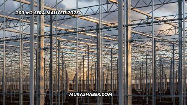 200 M2 Sera Maliyeti 2025