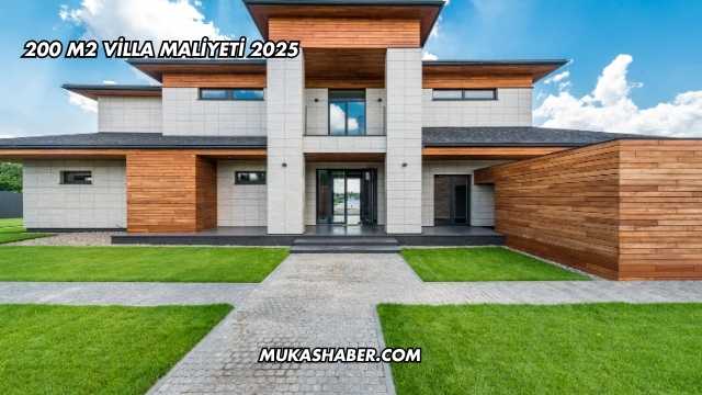 200 m2 Villa Maliyeti 2025