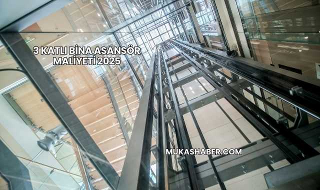 3 Katlı Bina Asansör Maliyeti 2025