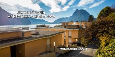 4 Katlı Binanın Mantolama Maliyeti 2025