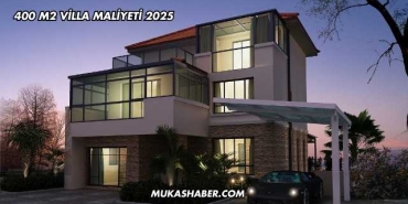 400 m2 Villa Maliyeti 2025