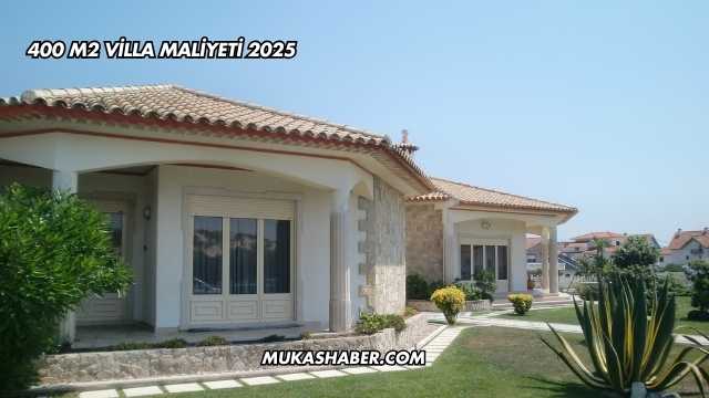 400 m2 Villa Maliyeti 2025