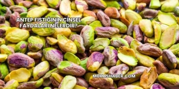 Antep Fıstığının Cinsel Faydaları Nelerdir?