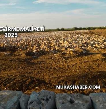 Arazi Çevirme Maliyeti 2025