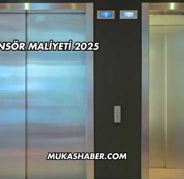 Asansör Maliyeti 2025