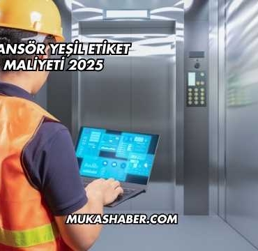 Asansör Yeşil Etiket Maliyeti 2025