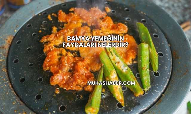 Bamya Yemeğinin Faydaları Nelerdir?