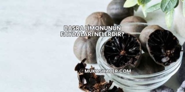 Basra Limonunun Faydaları Nelerdir?